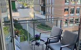 Modern Apartment - Amazing Terrace And Fjord View, Close To City Center